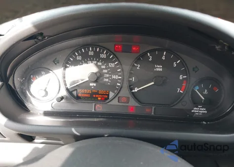 2000 BMW Z3 2.3 из США, поврежденный, VIN 4USCH9343YLF88122